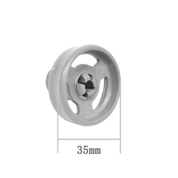 Lower Basket Wheels For Hoover HFI 550/E-80 HHAPK6112 Dishwasher