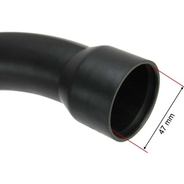hose bent end curved handle for miele s 5000 03